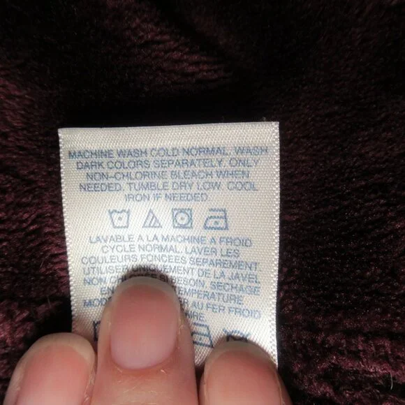 Lands’ End Plush Fleece 1/4 Snap Pullover | Medium Tall (10/12) - Picture 12 of 13